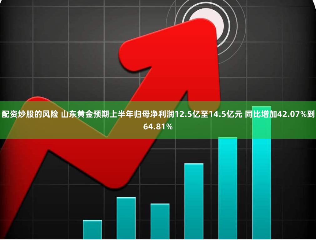 配资炒股的风险 山东黄金预期上半年归母净利润12.5亿至14.5亿元 同比增加42.07%到64.81%