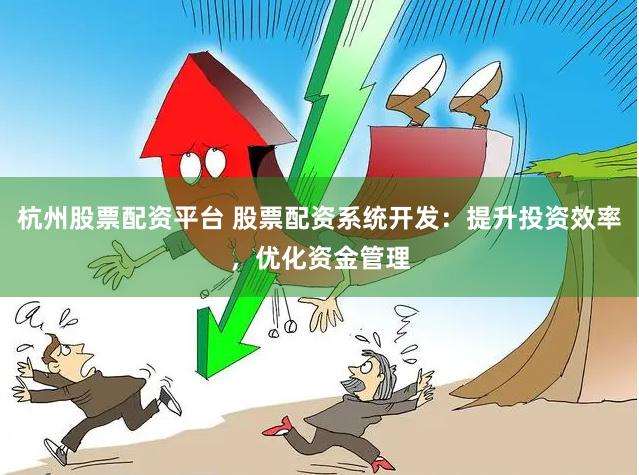 杭州股票配资平台 股票配资系统开发：提升投资效率，优化资金管理